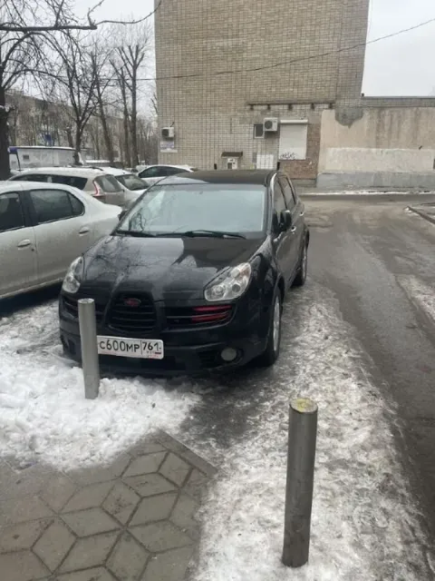 Мотор 3.0 отлично работает субару трибека 2007 год я собственник машина клубная обслужены тормоза в... - фотография