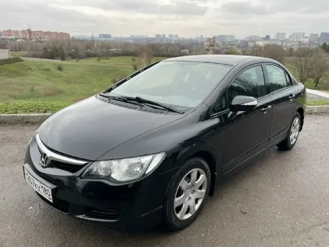 Honda civic 2008 г. в 1 владелец по птс зеленая автотека без дтп, выплат и расчетов родной пробег 19... - фотография