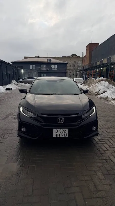 Добрый день! продаю honda civic (2018г) 1.5 cvt (182с) личный автомобиль, приобретался в японии и бы... - фотография