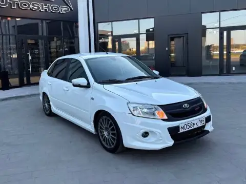 Lada granta sport 118 л. С + паук, банка, прошивка! Заводской не переодетый. 2013 год, 161 000км род... - фотография