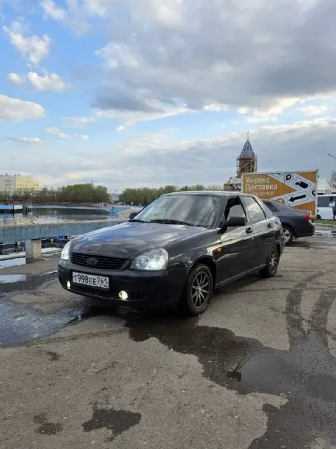 Лада приора, 2008 год 218к родного пробега эур, кондиционер, стеклоподъёмники, пологревы, все работа... - фотография