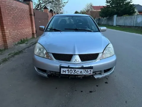 Митсубиши лансер 9 2007 г. в двигатель 1.6 автомат на полном ходу двигатель и кпп в хорошем состояни... - фотография