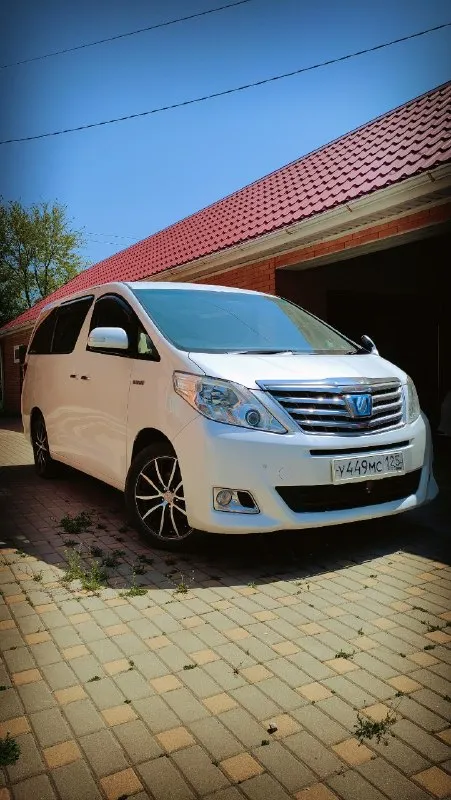 Toyota alphard hybrid 2012 2 350 000 вариатор 2,4 гибрид 280 000 км ростов-на-дону 89092589600 прода... - фотография